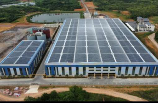 509-2022年4月，，，，安徽池州汇成物资4MW光伏发电BIPV项目，，，，年发电约400万度，，，，知足约40%用电需求.jpg